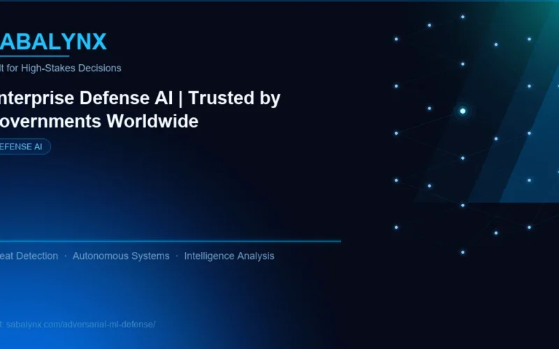 Adversarial ML Defense — Defense AI | Sabalynx Enterprise AI