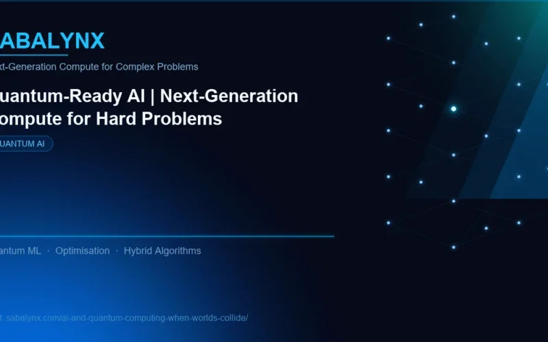 AI and Quantum Computing When Worlds Collide — Quantum AI | Sabalynx Enterprise AI