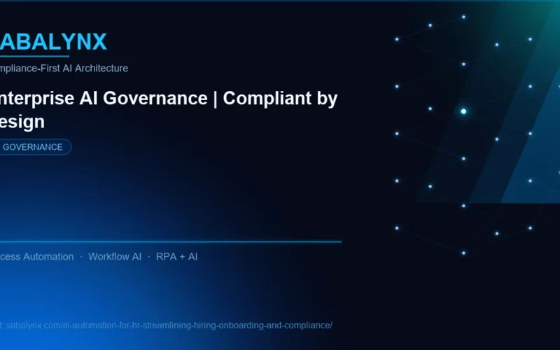 AI Automation for Hr Streamlining Hiring Onboarding and Compliance — AI Governance | Sabalynx Enterprise AI