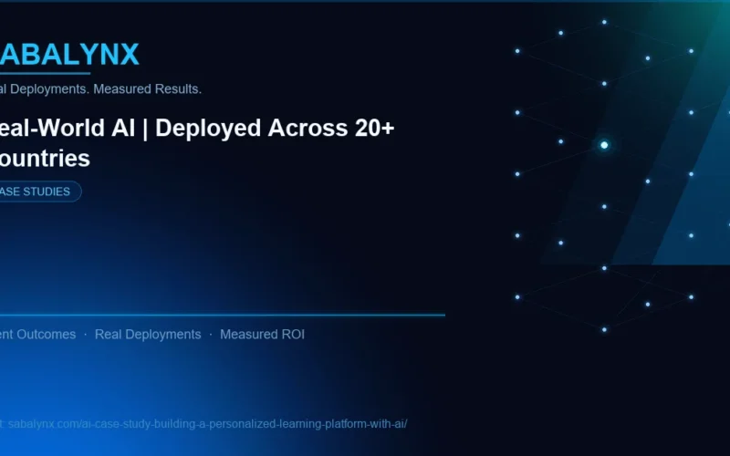 AI Case Study Building a Personalized Learning Platform with AI — Case Studies | Sabalynx Enterprise AI