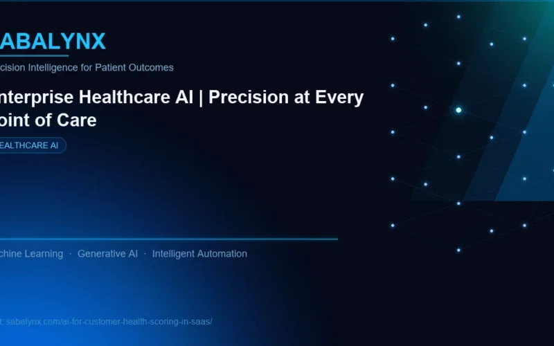 AI for Customer Health Scoring in SaaS — Healthcare AI | Sabalynx Enterprise AI