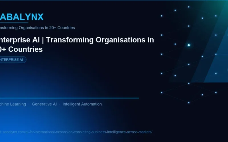AI for International Expansion Translating Business Intelligence Across Markets — Enterprise AI | Sabalynx Enterprise AI