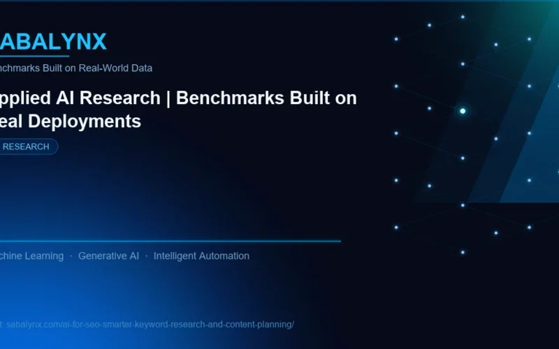 AI for SEO Smarter Keyword Research and Content Planning — AI Research | Sabalynx Enterprise AI
