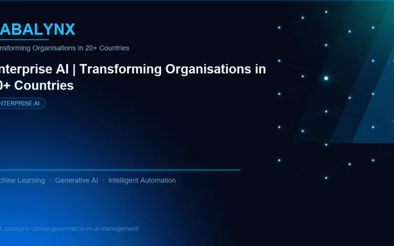 AI Governance vs AI Management — Enterprise AI | Sabalynx Enterprise AI