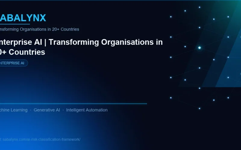 AI Risk Classification Framework — Enterprise AI | Sabalynx Enterprise AI
