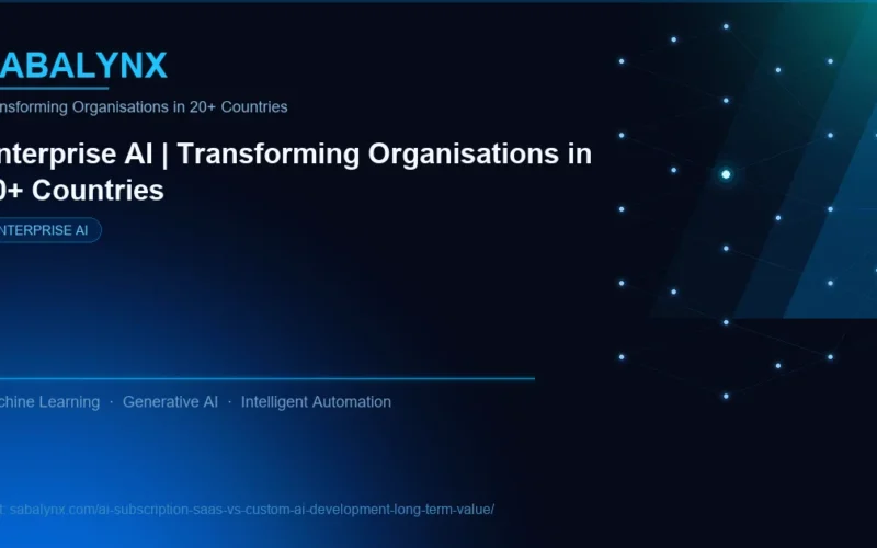 AI Subscription SaaS vs Custom AI Development Long Term Value — Enterprise AI | Sabalynx Enterprise AI