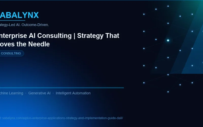Aiplus Enterprise Applications Strategy and Implementation Guide Dall — AI Consulting | Sabalynx Enterprise AI
