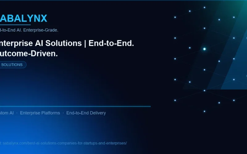 Best AI Solutions Companies for Startups and Enterprises — AI Solutions | Sabalynx Enterprise AI