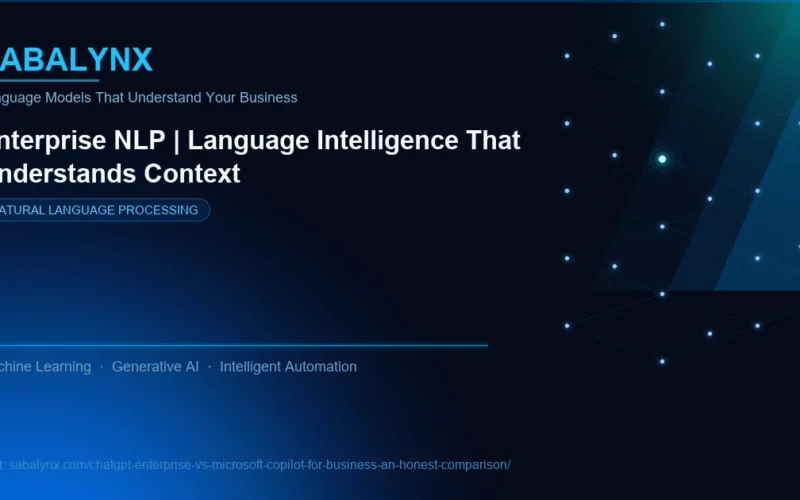 Chatgpt Enterprise vs Microsoft Copilot for Business an Honest Comparison — Natural Language Processing | Sabalynx Enterprise AI