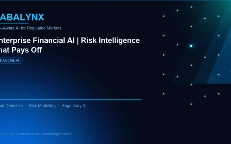 Finance — Financial AI | Sabalynx Enterprise AI