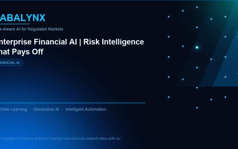 How a FinTech Startup Reduced Loan Default Rates with AI — Financial AI | Sabalynx Enterprise AI