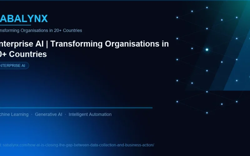 How AI Is Closing the Gap Between Data Collection and Business Action — Enterprise AI | Sabalynx Enterprise AI