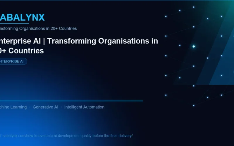 How to Evaluate AI Development Quality Before the Final Delivery — Enterprise AI | Sabalynx Enterprise AI