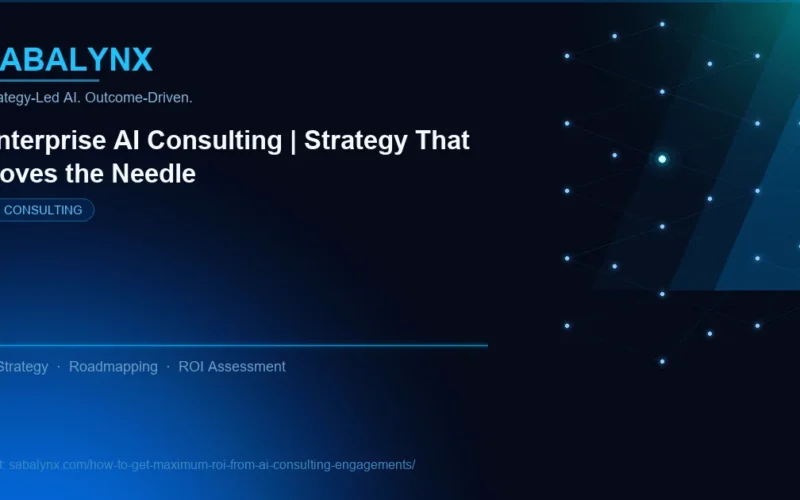 How to Get Maximum ROI From AI Consulting Engagements — AI Consulting | Sabalynx Enterprise AI