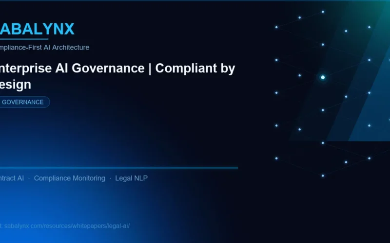 Legal AI — AI Governance | Sabalynx Enterprise AI
