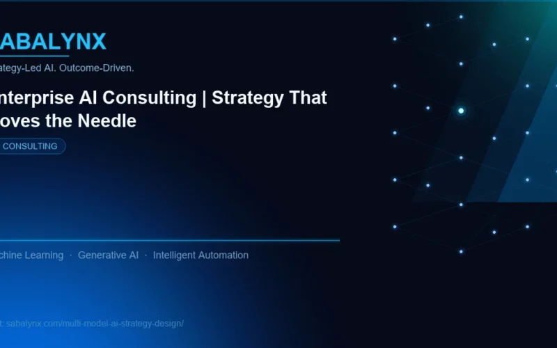 Multi Model AI Strategy Design — AI Consulting | Sabalynx Enterprise AI