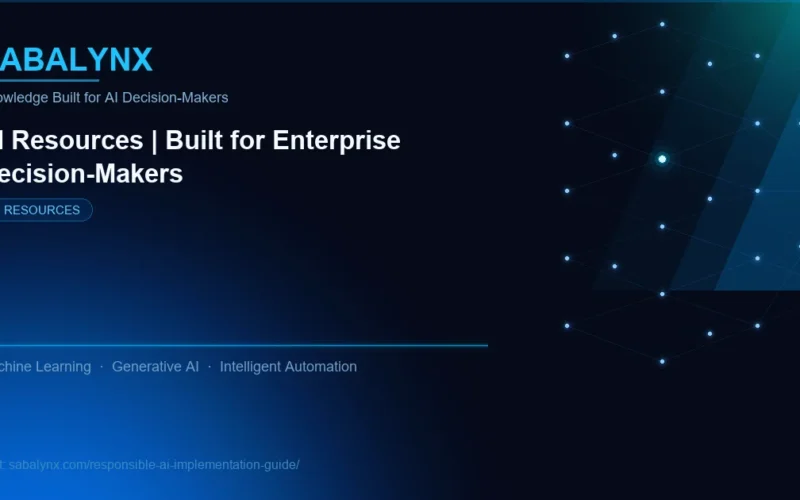 Responsible AI Implementation Guide — AI Resources | Sabalynx Enterprise AI