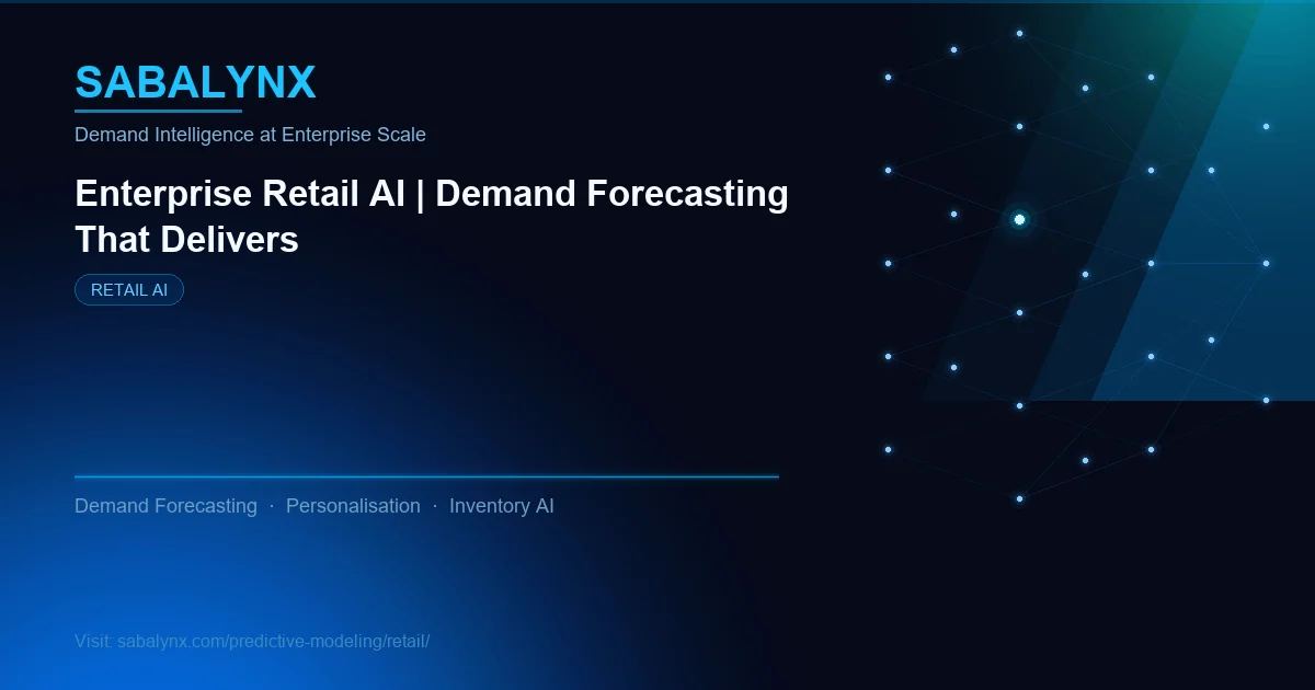Retail — Retail AI | Sabalynx Enterprise AI