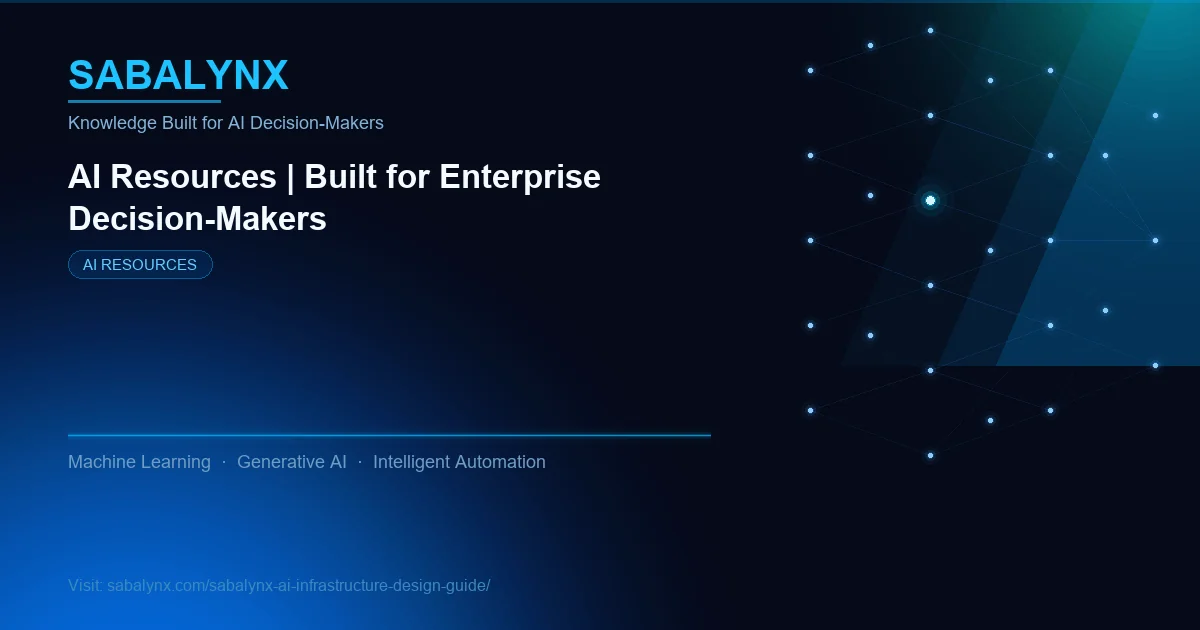 Sabalynx AI Infrastructure Design Guide — AI Resources | Sabalynx Enterprise AI