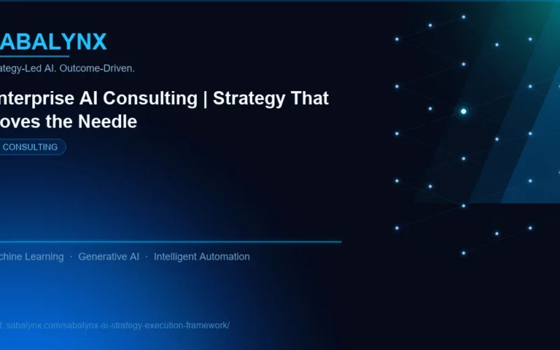 Sabalynx AI Strategy Execution Framework — AI Consulting | Sabalynx Enterprise AI