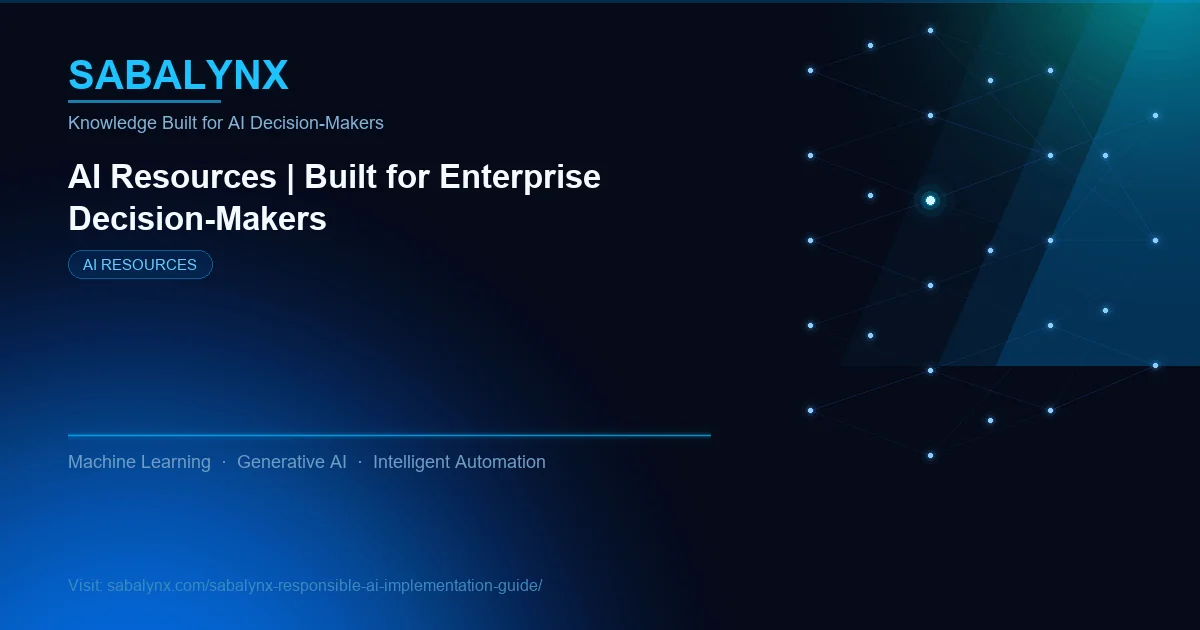 Sabalynx Responsible AI Implementation Guide — AI Resources | Sabalynx Enterprise AI