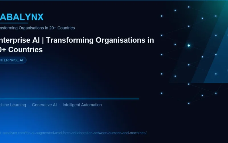 The AI Augmented Workforce Collaboration Between Humans and Machines — Enterprise AI | Sabalynx Enterprise AI