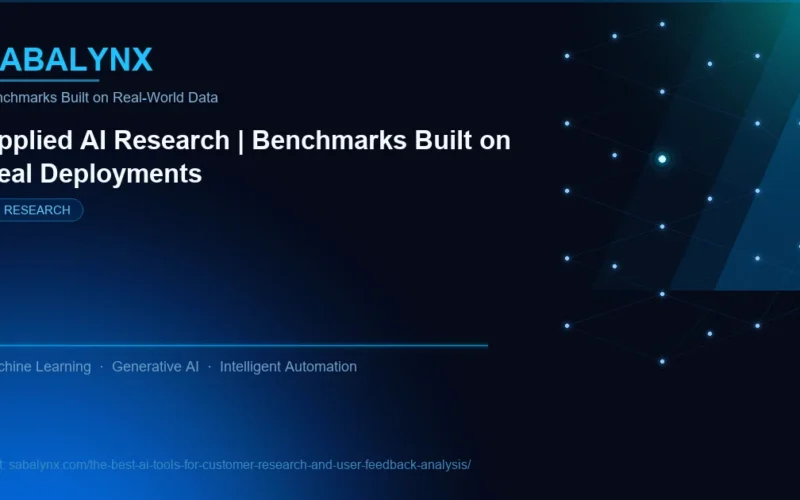 The Best AI Tools for Customer Research and User Feedback Analysis — AI Research | Sabalynx Enterprise AI