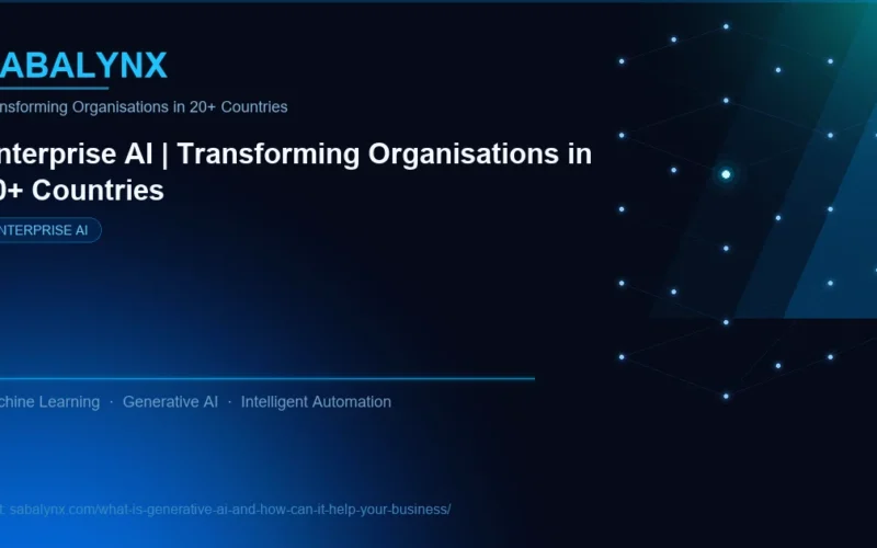 What Is Generative AI and How Can It Help Your Business — Enterprise AI | Sabalynx Enterprise AI
